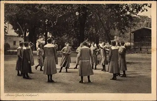 Ak Speyer am Oberrhein Rheinland Pfalz, Kloster Saint Magdalena, Pensionat, Beim Spiel