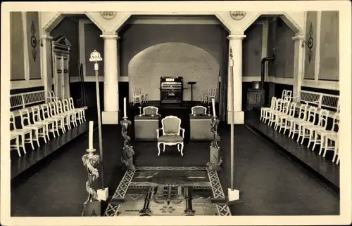 Ak Erlangen in Mittelfranken Bayern, Freimaurerloge Libanon zu den 3 Zedern, Meisterloge