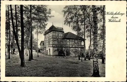 Ak Pößneck in Thüringen, Walderholungsheim