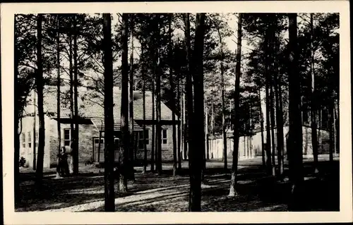 Ak Frauensee Gräbendorf in der Mark, Pionierzeltlager M. J. Kalinin, Wirtschaftsgebäude