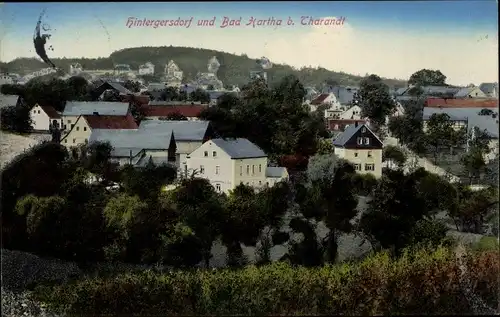 Ak Hintergersdorf Tharandt Sachsen, Ortsansicht