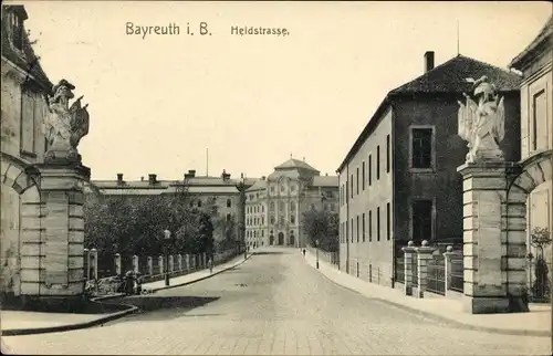Ak Bayreuth in Oberfranken, Heldstraße