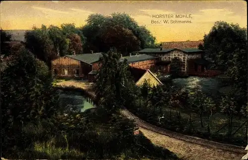 Ak Horst in Lauenburg, Horster Mühle