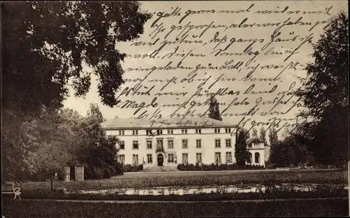 Ak Behrensdorf Ostsee in Schleswig Holstein, Ansicht von Schloss Waterneversdorff