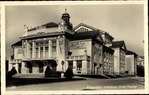 Ak Klagenfurt am Wörthersee Kärnten, Stadttheater