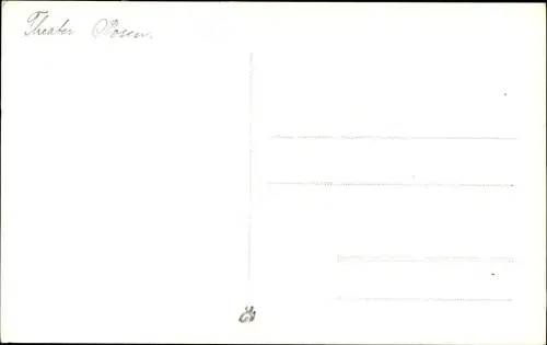 Ak Poznań Posen, Theater