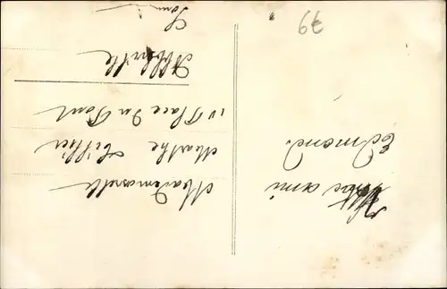 Ak Sainte Cecile, Frau mit Gitarre