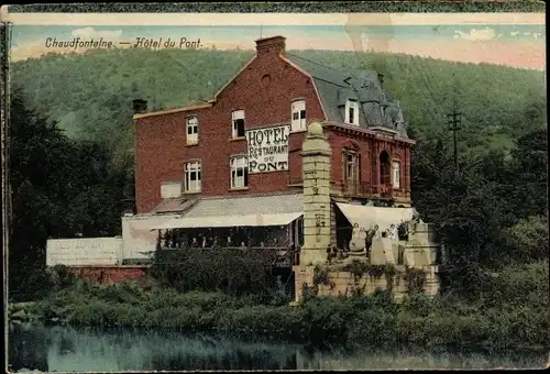 Ak Chaudfontaine Wallonien Lüttich, Hotel Restaurant du Pont