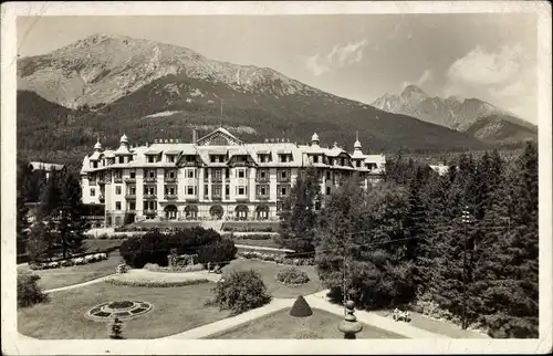 Ak Starý Smokovec Ótátrafüred Altschmecks Vysoké Tatry Hohe Tatra Slowakei, Grand Hotel