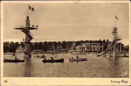 Ak Annecy Haute Savoie, Plage