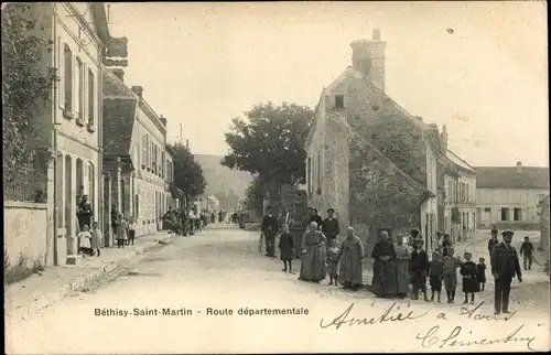 Ak Bethisy Saint Martin Oise, Route departementale