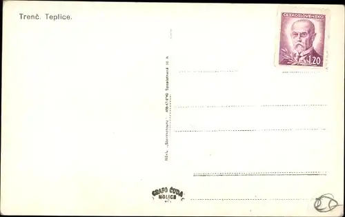 Ak Teplice Teplitz Region Aussig, Gesamtansicht