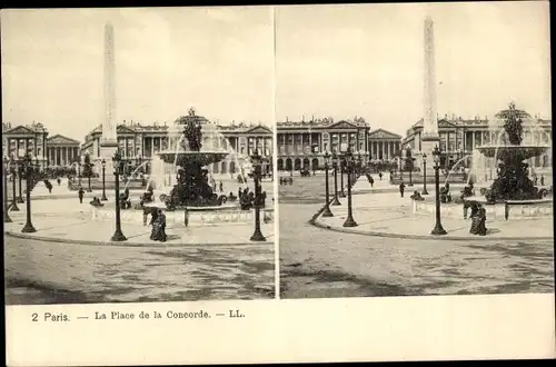 Stereo Ak Paris VIII, La Place de la Concorde