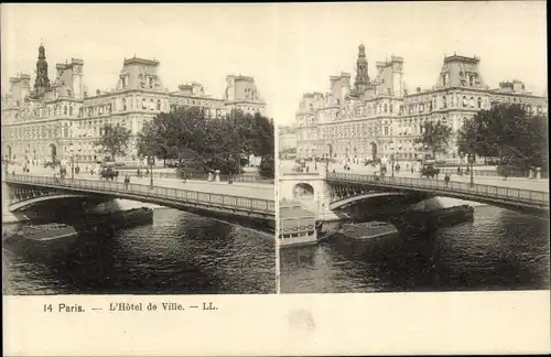 Stereo Ak Paris IV Ile de la Cité, L'Hotel de Ville