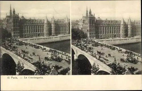 Stereo Ak Paris I, Ile de la Cité, La Conciergerie