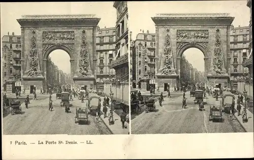 Stereo Ak Paris X, La Porte Saint Denis