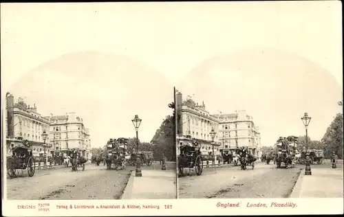 Stereo Ak London City England, Piccadilly