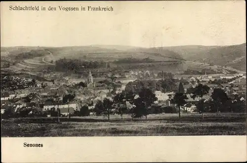 Ak Senones Sens Lothringen Vosges, Gesamtansicht