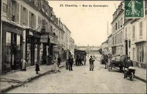 Ak Chantilly Oise, Rue du Connétable
