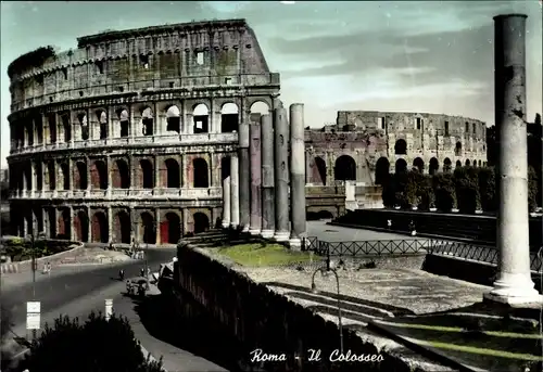 Ak Roma Rom Lazio, Il Colosseo