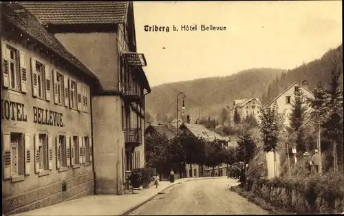 Ak Triberg im Schwarzwald, Hotel Bellevue