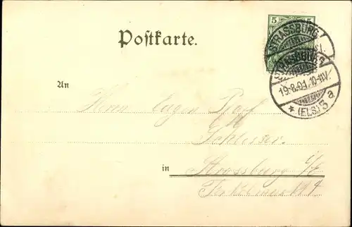 Lied Litho Konstanz am Bodensee, Stadtansicht, Lampions, Schiffe, Dampfer, Konstanz liegt...