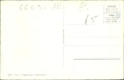 Ak Walzenhausen Kanton Appenzell Ausserrhoden Schweiz, Kirchplatz