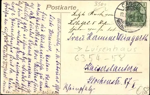 Ak Kassel in Hessen, Luisenhaus