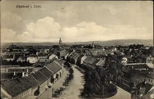Ak Ohrdruf in Thüringen, Panorama