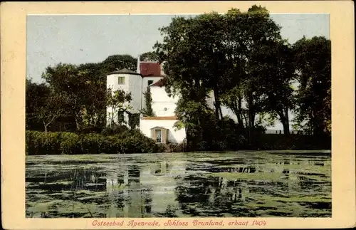 Ak Aabenraa Apenrade Dänemark, Schloss Brunland