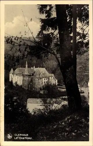 Ak Clervaux Clerf Luxembourg, Le Chateau