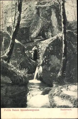 Ak Luxemburg, Hallerbach