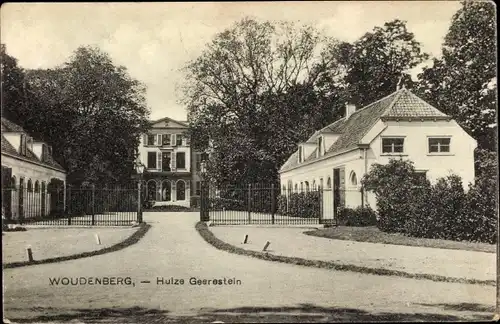 Ak Woudenberg Utrecht Niederlande, Huize Geerestein