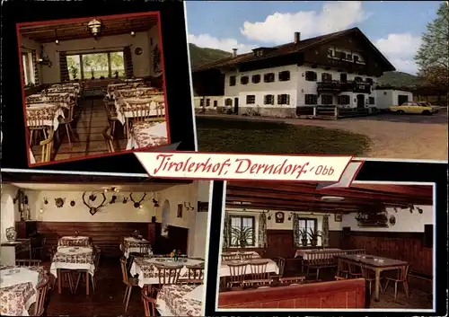 Ak Derndorf Bad Feilnbach in Oberbayern, Tirolerhof, Außenansicht
