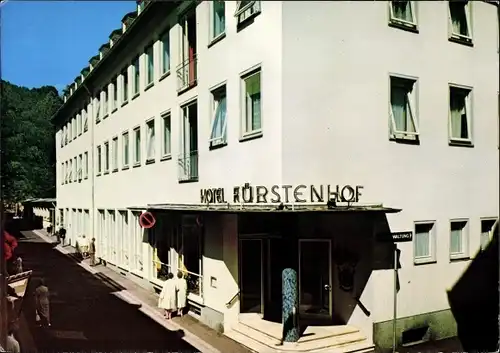 Ak Bad Bertrich an der Mosel Eifel, Hotel Fürstenhof, Außenansicht