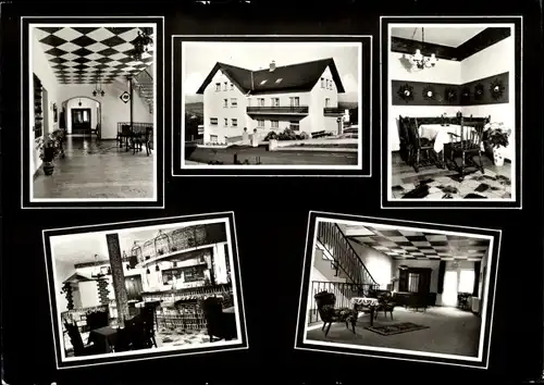 Ak Neuenschmidten Brachttal in Hessen, Waldrestaurant und Pension Fisch Paradies