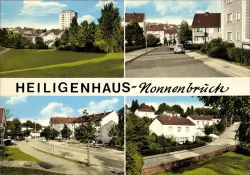 Ak Nonnenbruch Heiligenhaus in Nordrhein Westfalen, Straßenansichten