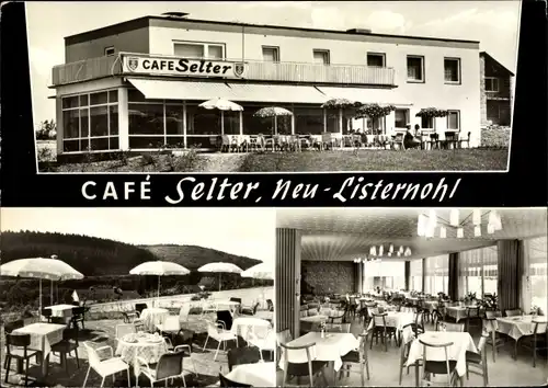 Ak Neu Listernohl Attendorn im Sauerland, Biggetalsperre, Cafe Selter