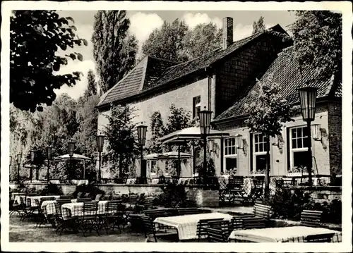 Ak Rheydt Mönchengladbach am Niederrhein, Gaststätte Schloß Rheydt