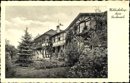 Ak Pößneck im Saale Orla Kreis, Walderholungsheim