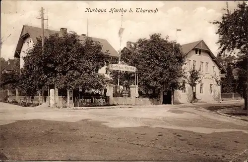 Ak Hartha Hintergersdorf Tharandt im Erzgebirge, Kurhaus Harta