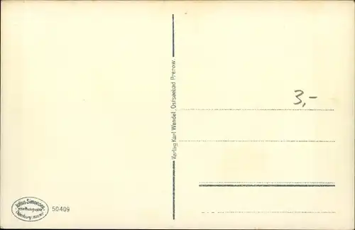 Ak Ostseebad Prerow auf dem Darß, Kirche