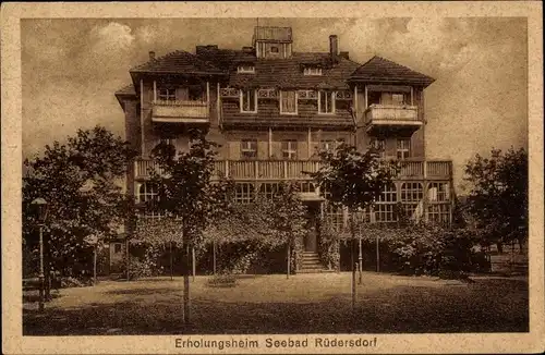 Ak Rüdersdorf bei Berlin, Erholungsheim