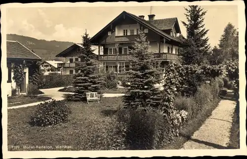 Ak Oberstdorf im Oberallgäu, Hotel Pension Walther