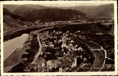 Ak Löf Loef an der Mosel, Gesamtansicht