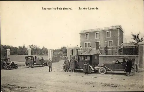 Ak Rouvres les Bois Indre, Sainte Léonide