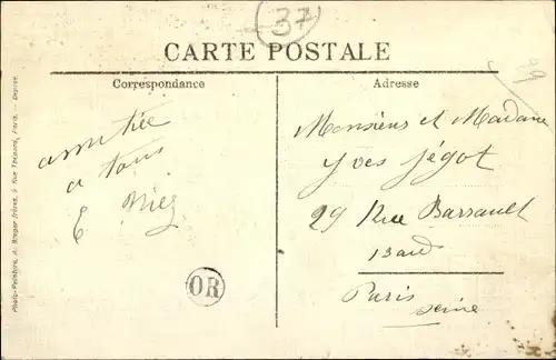 Ak Villebourg Indre et Loire, Les Caves