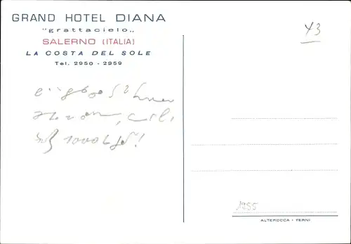 Ak Salerno Campania, Grand Hotel Diana