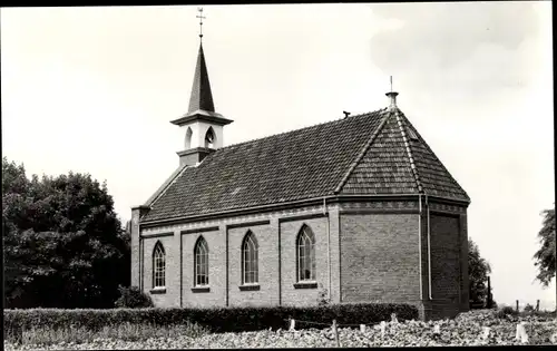Ak Rottum Groningen Niederlande, Ned. Herv. Kerk