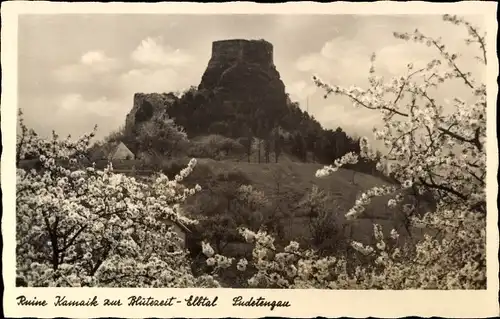 Ak Kamýk Kamaik Region Aussig, Ruine Kamaik zur Blütezeit